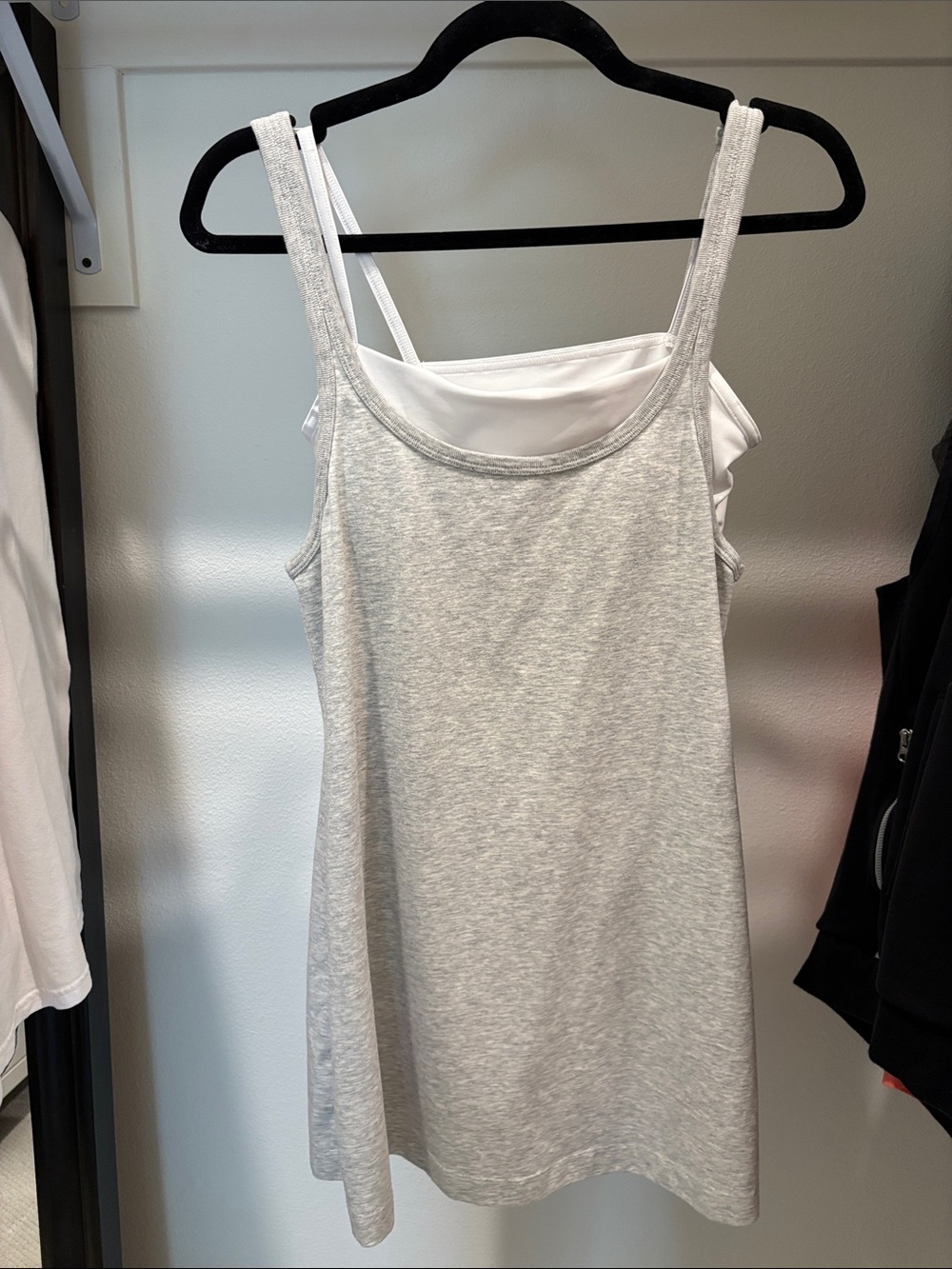 YPB/Abercrombie - On The Go Double-Layered Mini Dress